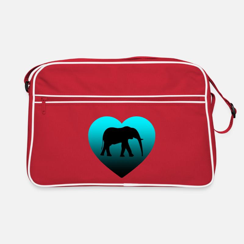 Elefant Retro Tasche