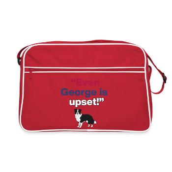 Even George Is Upset, Memorial Arts center, US - Retro Bag - red/white - Front