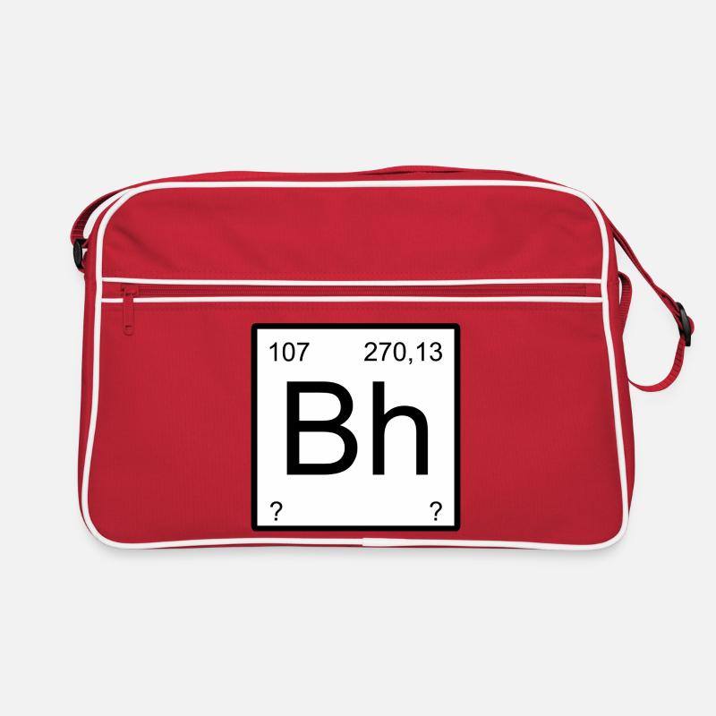 Bohrium Bra Uppercase Numbers Graphic Retro Bag