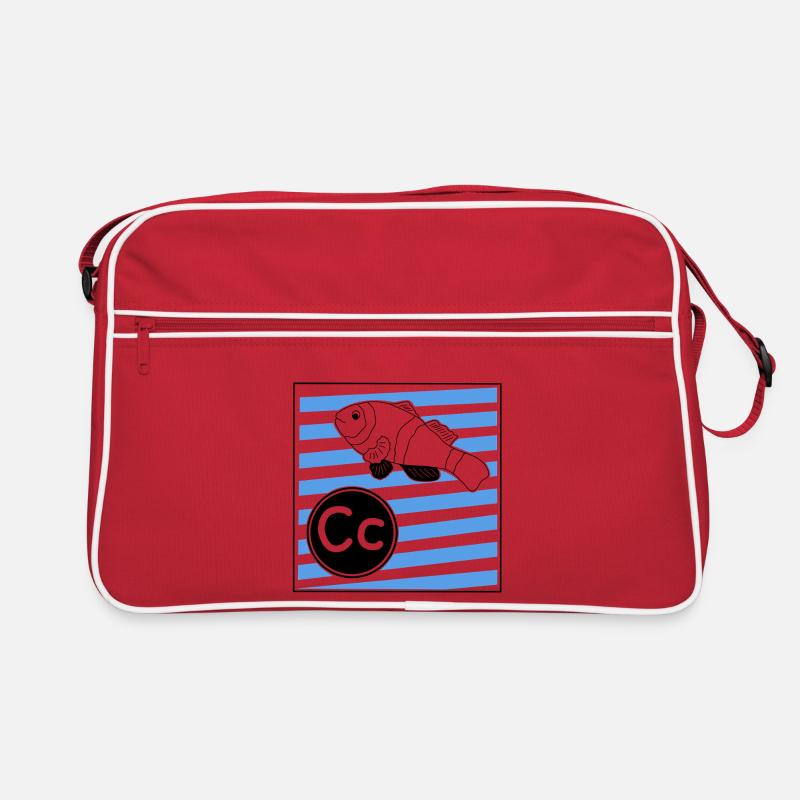 C for Clownfish Retro Bag