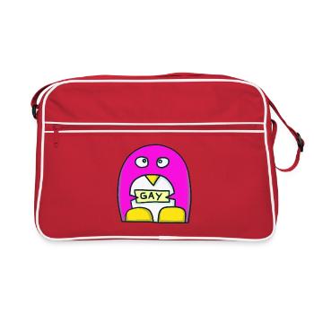 gay - Retro Bag - red/white - Front