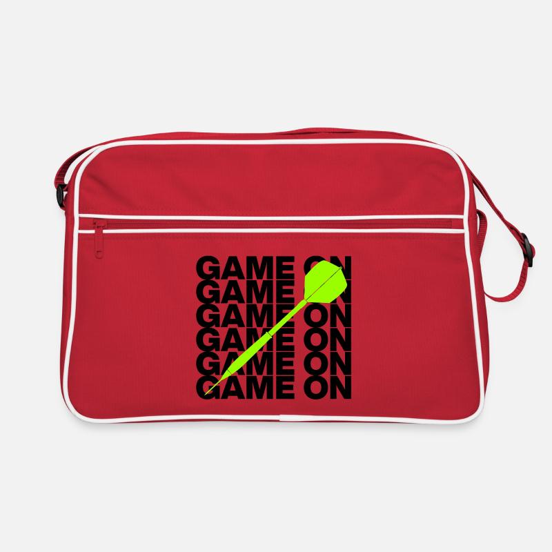 On y va : Attaque à la fléchette ! CENT quatrevingt, flèche verte Sac Retro