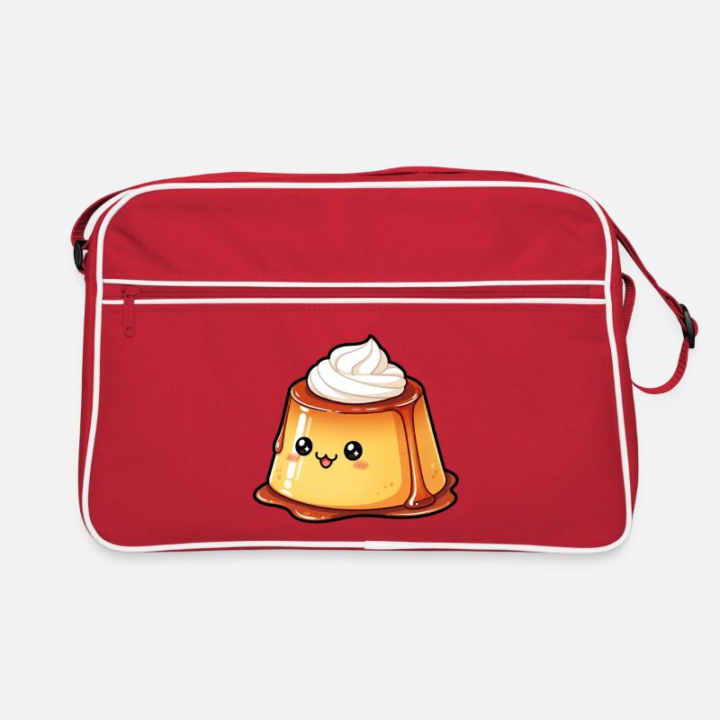 Kawaii Caramel Pudding Retro Bag