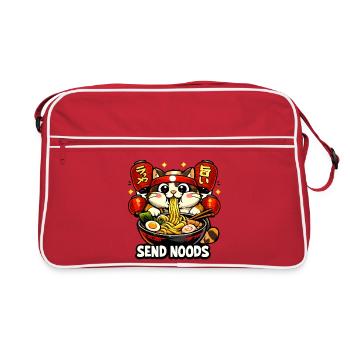 Send Noods Kawaii Ramen - Retro Bag - red/white - Front