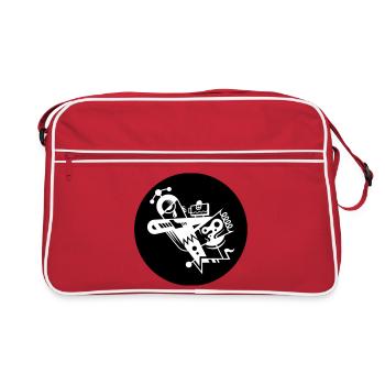 Fragment 81 - Sac Retro - rouge/blanc - Devant
