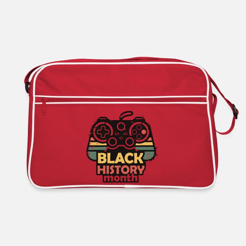 Manette de jeu rétro du Mois de l’Histoire des Noirs Sac Retro