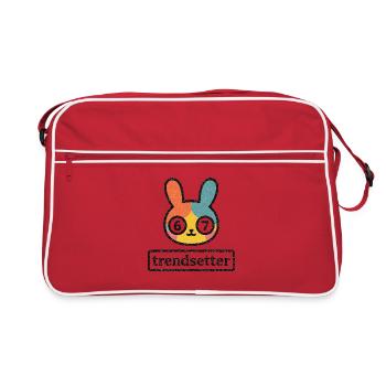 Bunny 67: Trendsetter - Retro Bag - red/white - Front