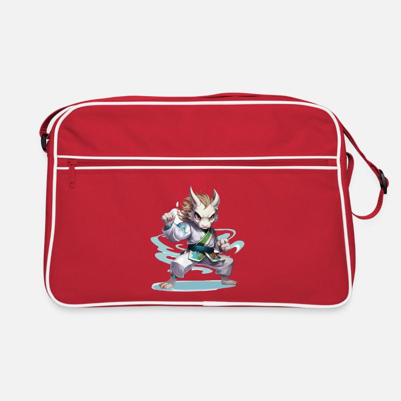 Kampfhamster im Gi Retro Tasche