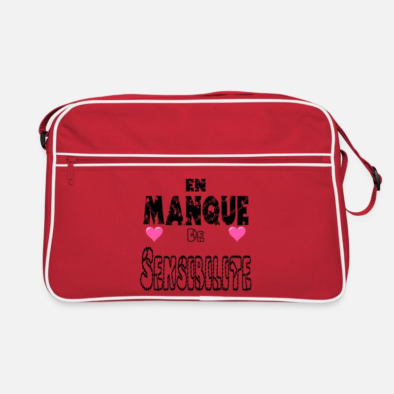 En Manque de Sensibilité Sac Retro