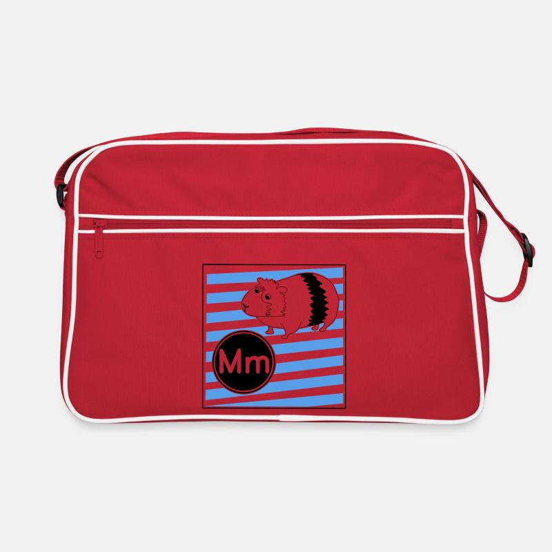 M pour cochon d’Inde Sac Retro