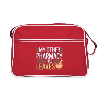 Certified Clinical Botanical Specialist  - Retro Bag - red/white - Front