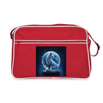 Blue Gem Lunar Fox - Retro Bag - red/white - Front