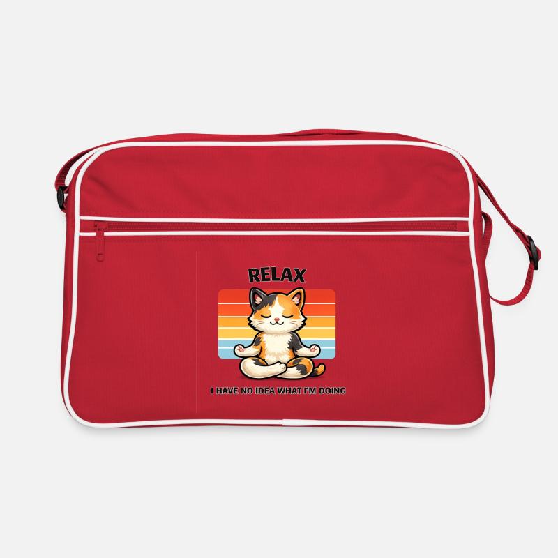 Relax Cat Méditation Chill Sac Retro