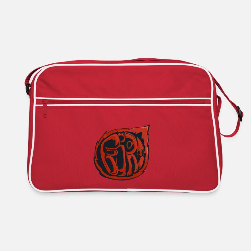 Fire, graff Sac Retro