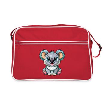 Bébé koala - Sac Retro - rouge/blanc - Devant