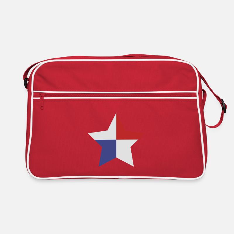 Drapeau en forme d’étoile du Panama Sac Retro