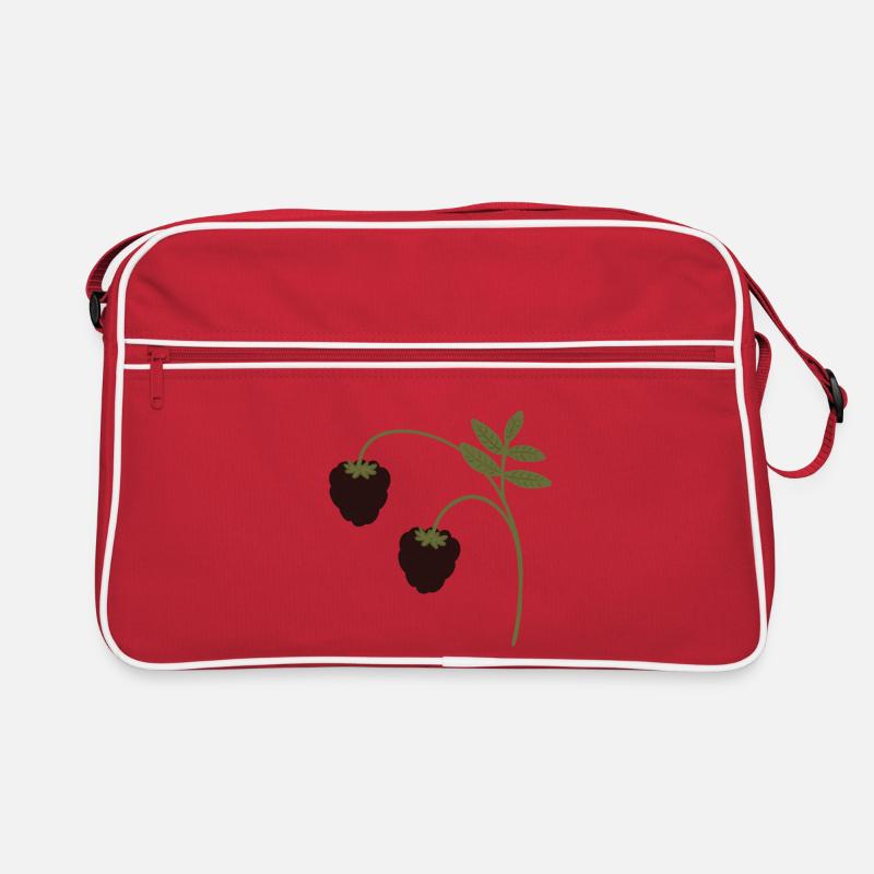 Brombeeren Retro Tasche