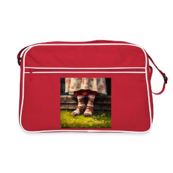 Pastorale d'été - Sac Retro - rouge/blanc - Devant