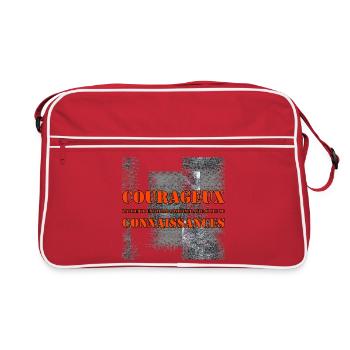 L'Insolente - Sac Retro - rouge/blanc - Devant