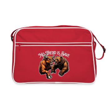 Aucune tendance n’est certaine - Sac Retro - rouge/blanc - Devant