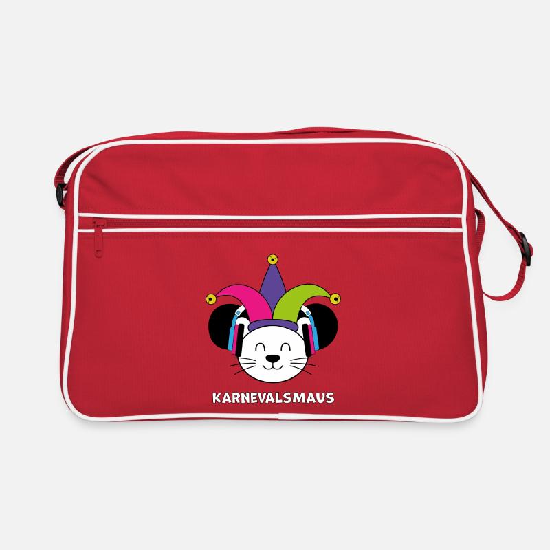 Karnevalsmaus Retro Tasche