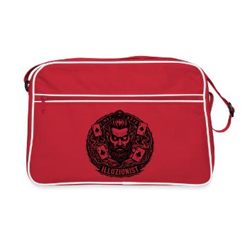 Viking Wizard - Retro Bag - red/white - Front