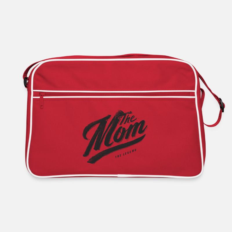 La Maman : La Légende Vintage Script Sac Retro