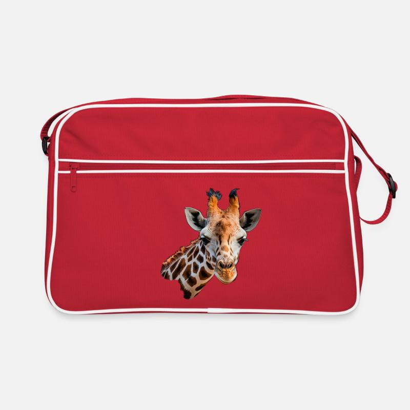 Giraffe Head Retro Bag
