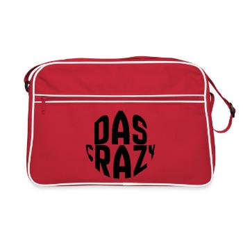 C’est dingue! - Sac Retro - rouge/blanc - Devant
