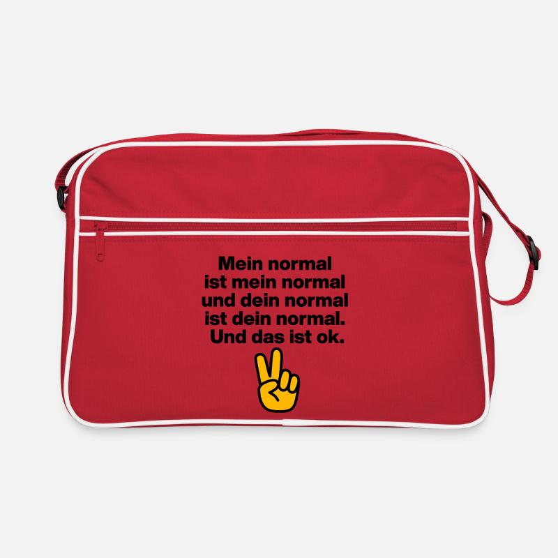 MON NORMAL EST MON NORMAL, LE TIEN VA BIEN ✌️ Sac Retro