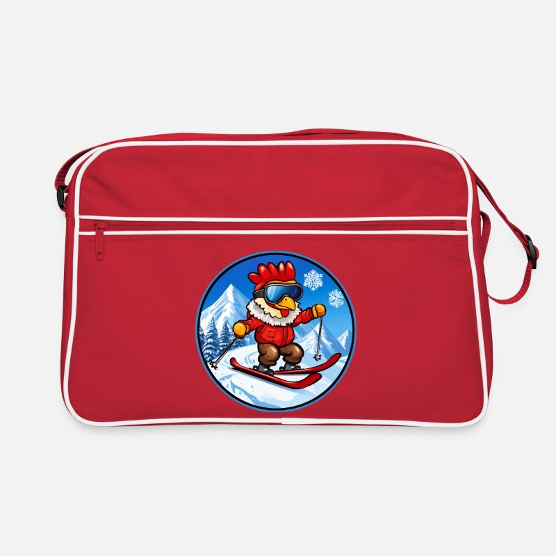 Ski de poulet Sac Retro