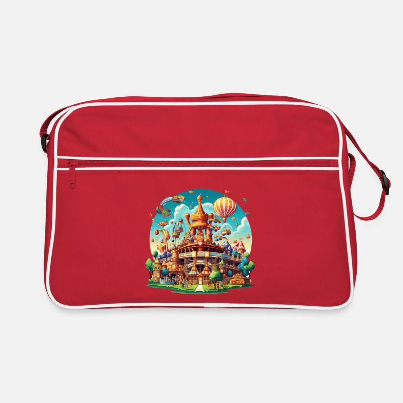 Fantasy Park Airship Carousel Retro Bag
