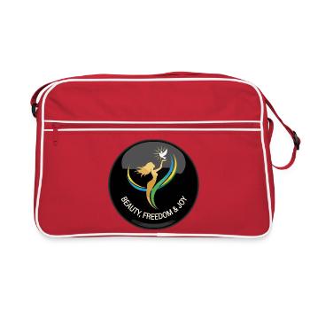 Liberté, Beauté et Plaisir - Sac Retro - rouge/blanc - Devant