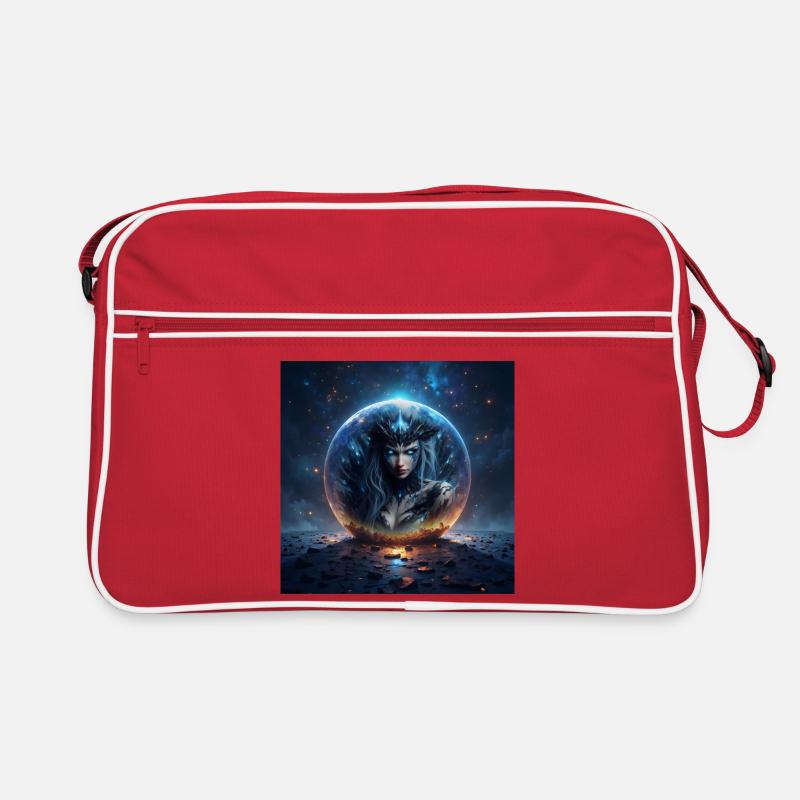 Reina de Hielo en Cúpula Estelar Retro Bag