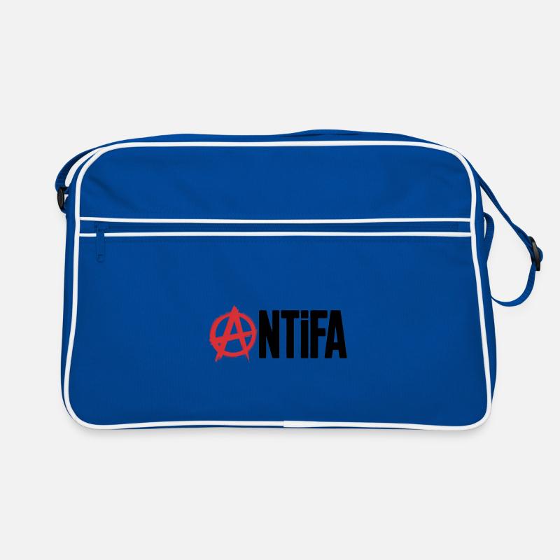 Anarchy Antifa - Antifascists Tee Retro Bag