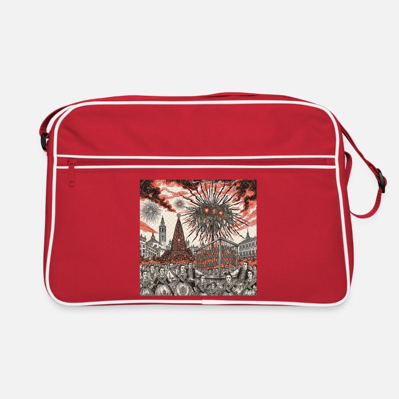 Tradition des Fallas de Valence Sac Retro