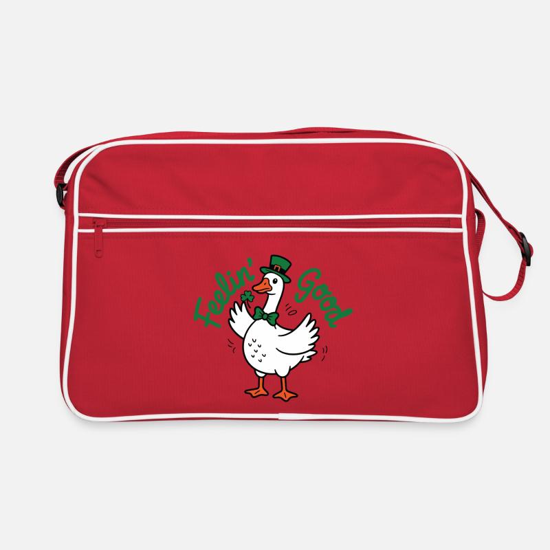 Le saut de Lucky Duck St Patrick Sac Retro