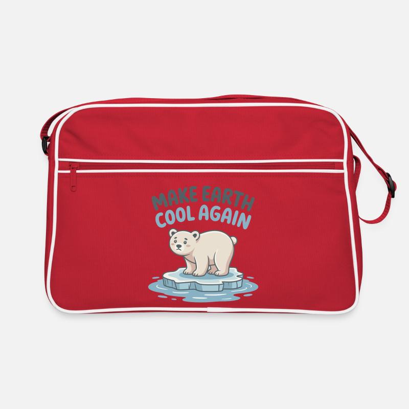 Make Earth Cool Again Retro Bag