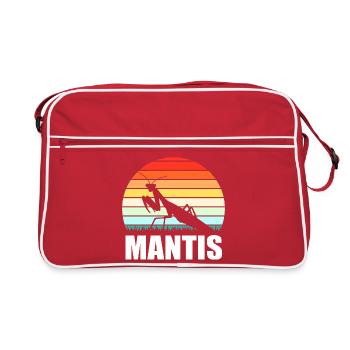 Mantis Worshipper Mantis - Retro Bag - red/white - Front