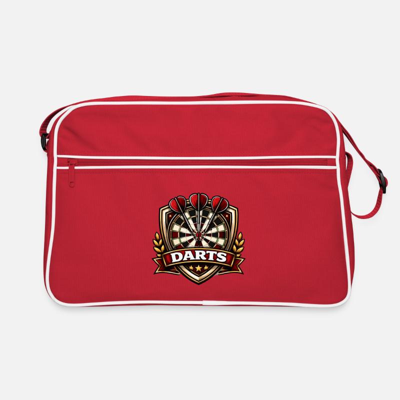 Darts Shield  Retro Tasche