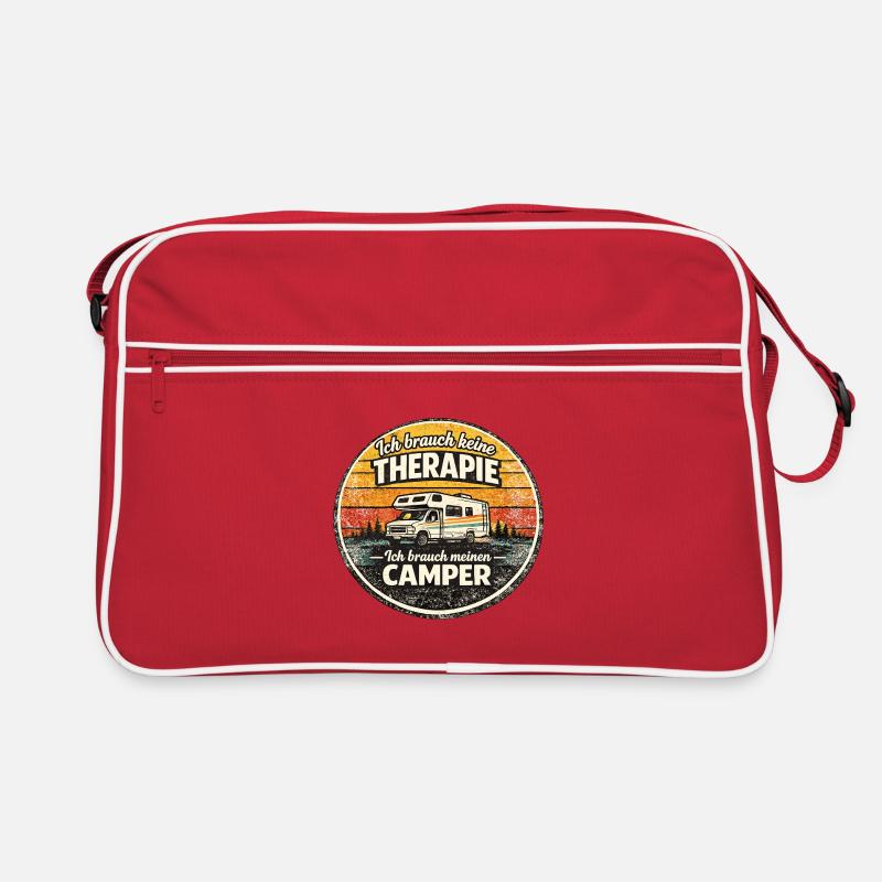 Therapy? No, My Camper – Retro Sticker Retro Bag