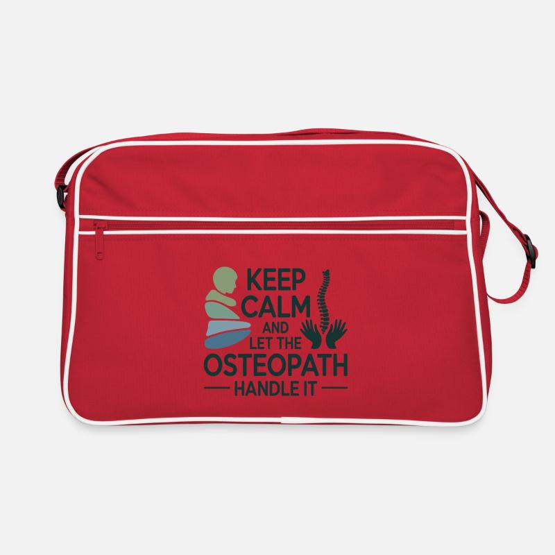 Osteopath Keep Calm Handle It Professional  Retro Bag
