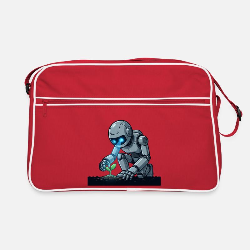 5 Le Robot Botaniste Sac Retro