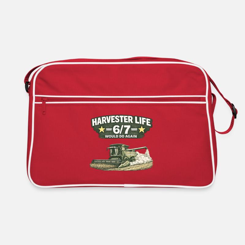 Moissonneuse vie 6/7 « Moissonneuse-batteuse » Sac Retro