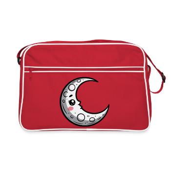 Moon - Retro Bag - red/white - Front