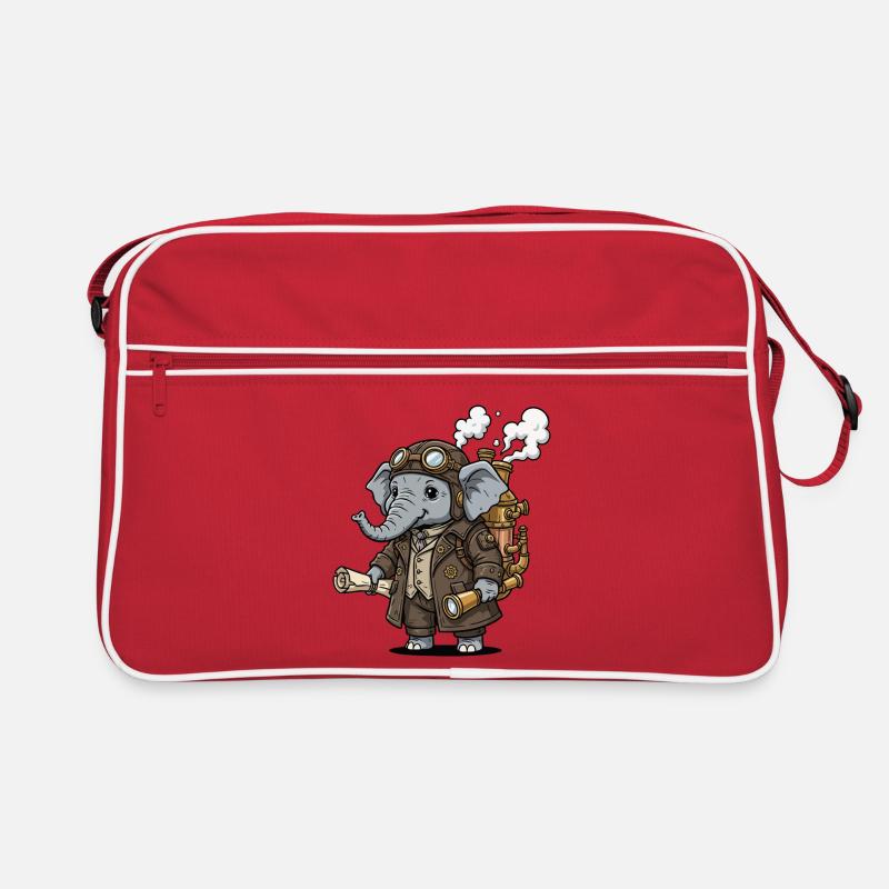 Elephant Explorer Steampunk Steampunk Retro Retro Tasche