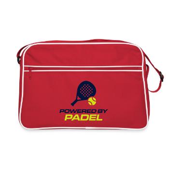 Propulsé par Padel Athlete Sport Club Design - Sac Retro - rouge/blanc - Devant