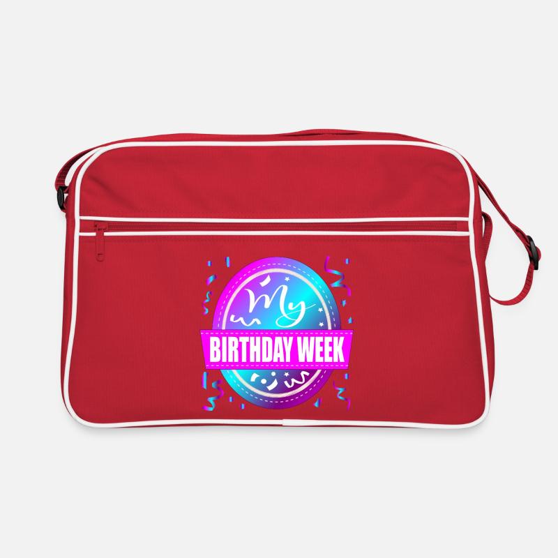 Célébration de ma semaine d’anniversaire Sac Retro
