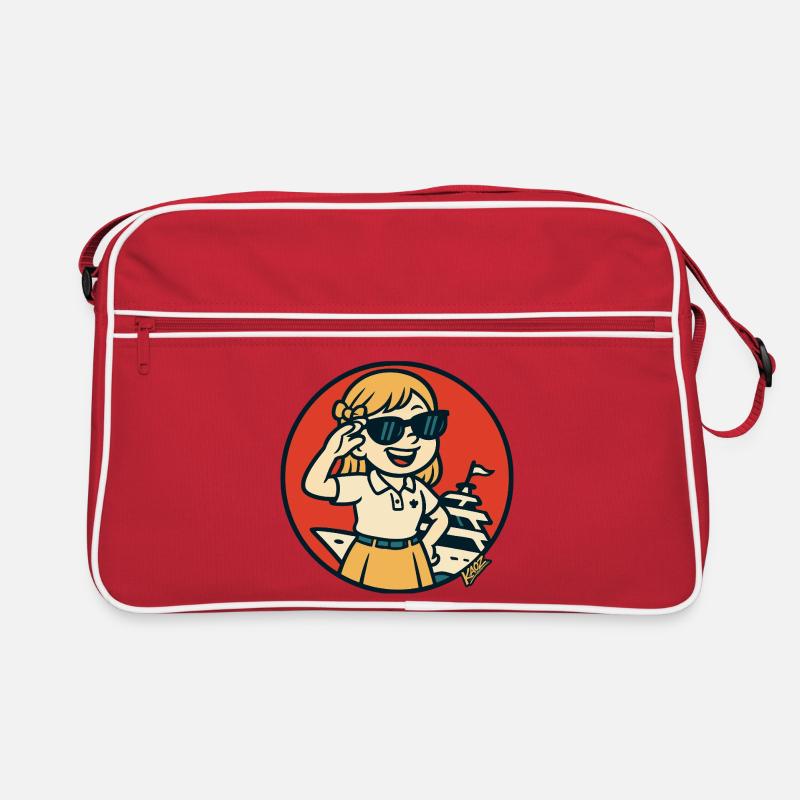Sunny Sailor Circle Kunst Retro Tasche