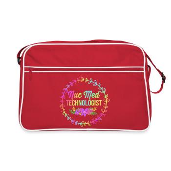 X-ray technician - Retro Bag - red/white - Front